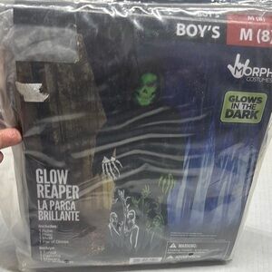 Glow Reaper Costume for Boys size medium 8
